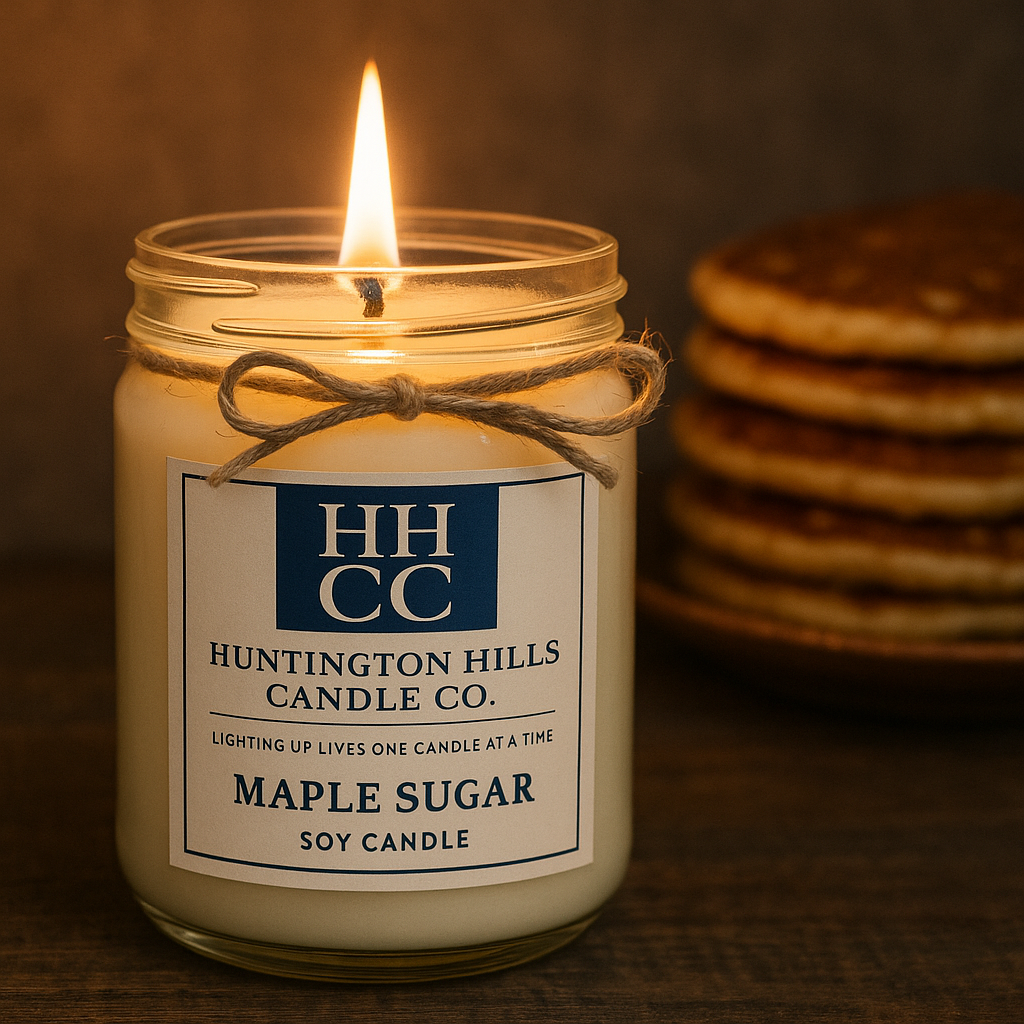 Maple Sugar Soy Wood Wick Candle